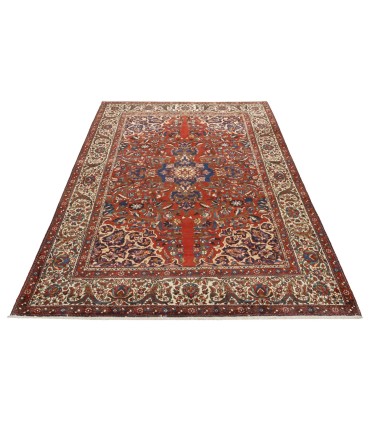 فرش دستباف قدیمی شش و نیم متری آباده کد 705548