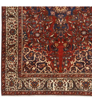 فرش دستباف قدیمی شش و نیم متری آباده کد 705548