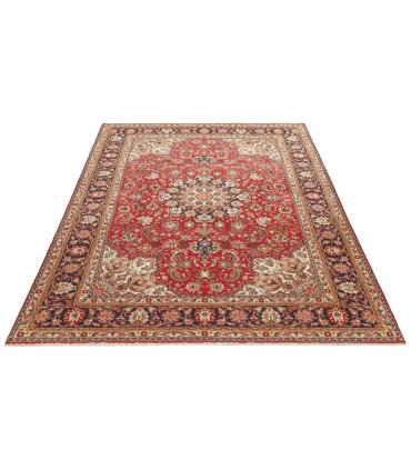 فرش دستباف قدیمی پنج و نیم متری تبریز کد 705557