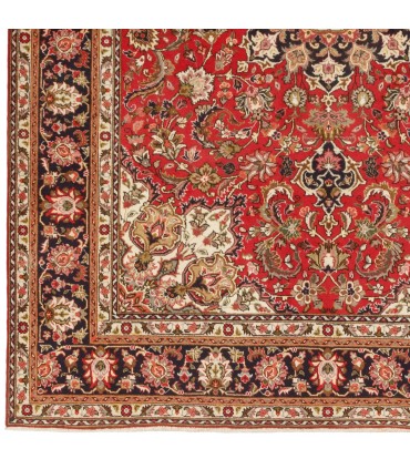 فرش دستباف قدیمی پنج و نیم متری تبریز کد 705557