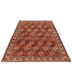 فرش دستباف قدیمی شش و نیم متری بختیاری کد 705561