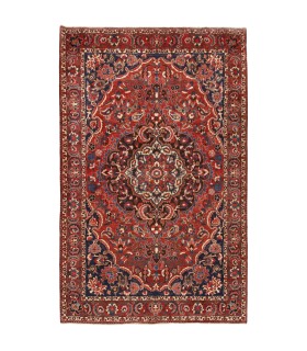 فرش دستباف قدیمی هفت متری بختیاری کد 705564
