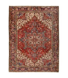 فرش دستباف قدیمی شش متری هریس کد 705570