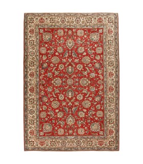 فرش دستباف قدیمی شش و نیم متری تبریز کد 705581
