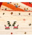 گبه دستباف کناره طول یک و نیم متر فارس کد 122657