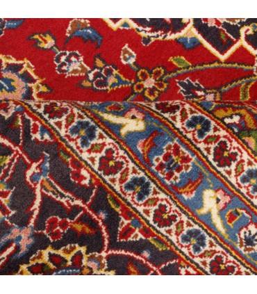 فرش دستباف قدیمی یازده و نیم متری کاشان کد 179892