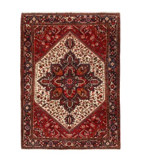 فرش دستباف قدیمی هشت و نیم متری هریس کد 179894