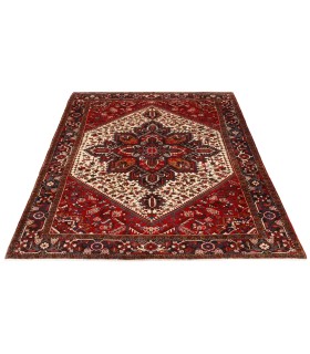 فرش دستباف قدیمی هشت و نیم متری هریس کد 179894