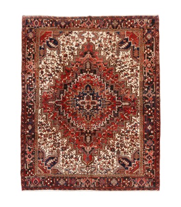 فرش دستباف قدیمی هشت متری هریس کد 179895