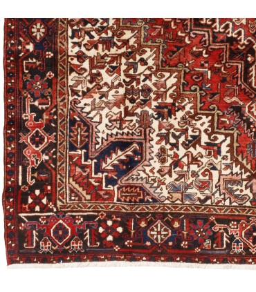 فرش دستباف قدیمی هشت متری هریس کد 179895