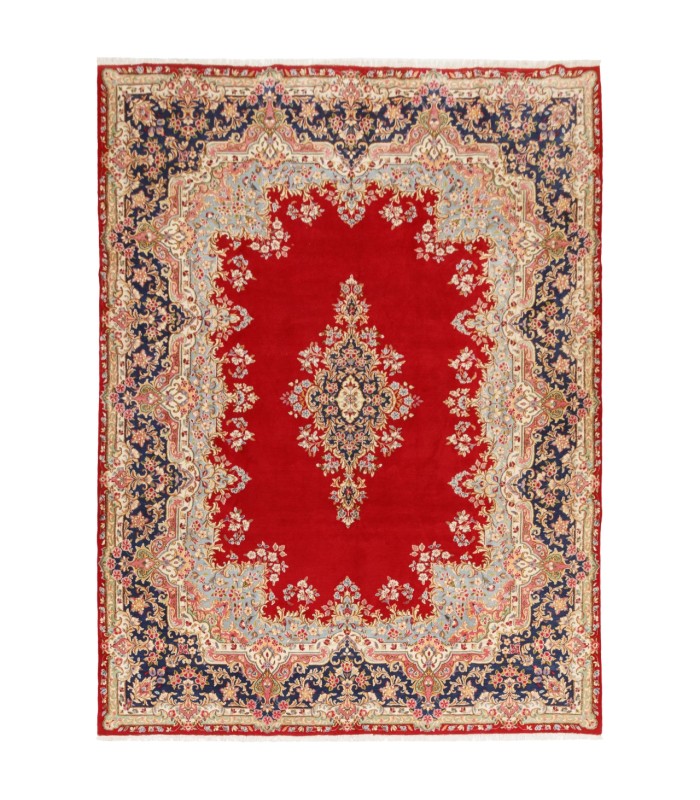 فرش دستباف قدیمی یازده و نیم متری کرمان کد 179897