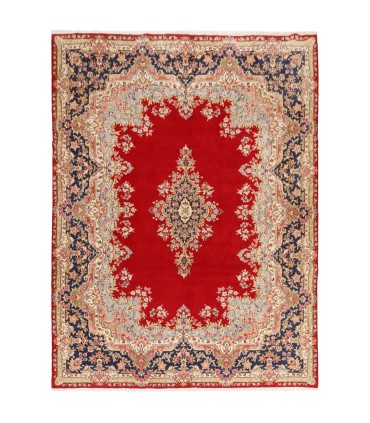 فرش دستباف قدیمی یازده و نیم متری کرمان کد 179897