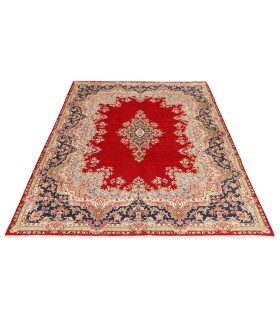 فرش دستباف قدیمی یازده و نیم متری کرمان کد 179897