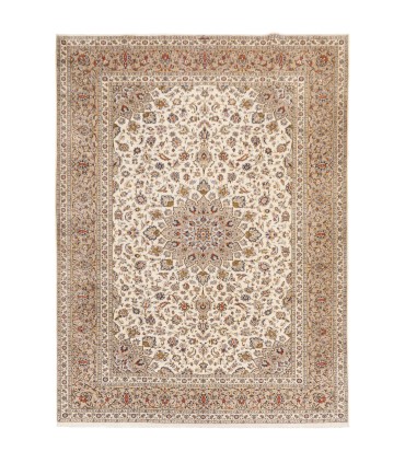 فرش دستباف قدیمی دوازده متری کاشان کد 179898