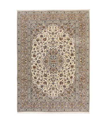 فرش دستباف قدیمی نه متری کاشان کد 179901