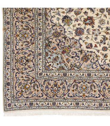 فرش دستباف قدیمی نه متری کاشان کد 179901