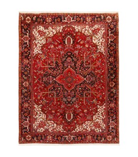 فرش دستباف قدیمی یازده متری هریس کد 179918