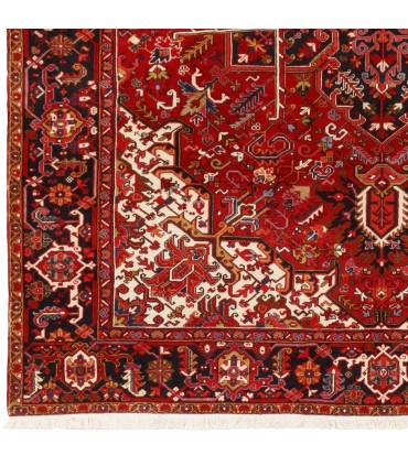 فرش دستباف قدیمی یازده متری هریس کد 179918