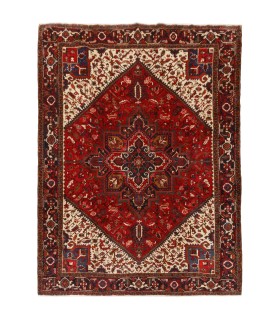 فرش دستباف قدیمی نه متری هریس کد 179929