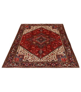 فرش دستباف قدیمی نه متری هریس کد 179929