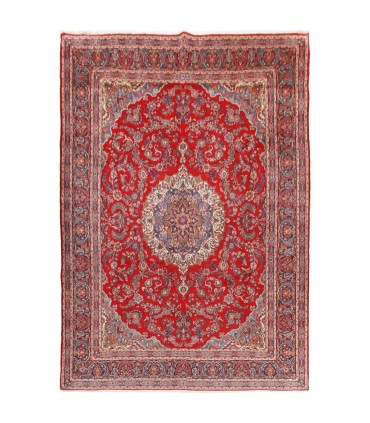 فرش دستباف قدیمی نه و نیم متری همدان کد 179933