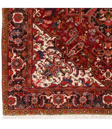 فرش دستباف قدیمی هفت و نیم متری هریس کد 179934