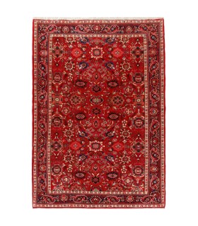 فرش دستباف قدیمی شش و نیم متری ننج کد 179936