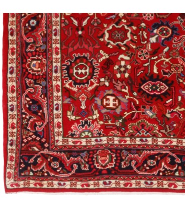 فرش دستباف قدیمی شش و نیم متری ننج کد 179936