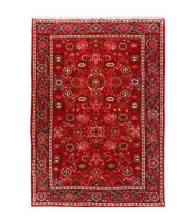 فرش دستباف قدیمی شش و نیم متری ننج کد 179937