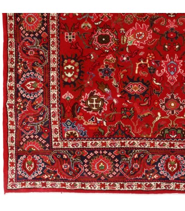 فرش دستباف قدیمی شش و نیم متری ننج کد 179937