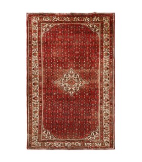 فرش دستباف قدیمی شش و نیم متری حسین آباد کد 179939