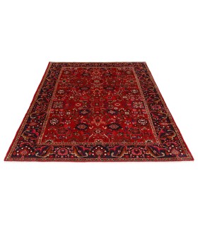 فرش دستباف قدیمی شش و نیم متری ننج کد 179946