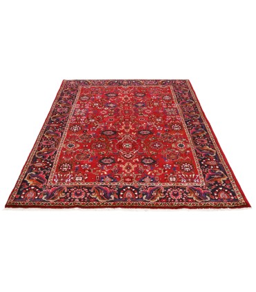 فرش دستباف قدیمی شش و نیم متری ننج کد 179946