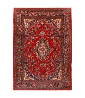 فرش دستباف قدیمی هشت متری ننج کد 179951