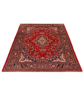 فرش دستباف قدیمی هشت متری ننج کد 179951