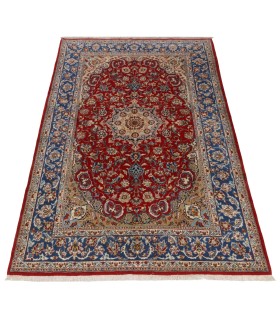 فرش دستباف قدیمی چهار متری اصفهان کد 181056