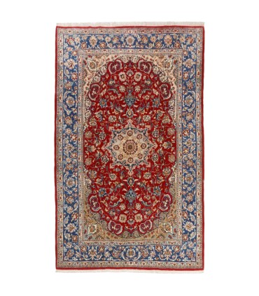 فرش دستباف قدیمی چهار متری اصفهان کد 181057