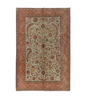 فرش دستباف قدیمی پنج و نیم متری تبریز کد 181089