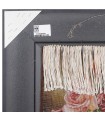 تابلو فرش دستباف گل در پارچ مسی تبریز کد 910048