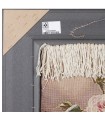 تابلو فرش دستباف گل رز در گلدان بلوری تبریز کد 910063