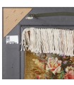 تابلو فرش دستباف گل در گلدان تبریز کد 910066