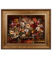 Tappeto persiano Tabriz a disegno pittorico codice 910077