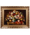 Tableau tapis persan Tabriz fait main Réf ID 910080