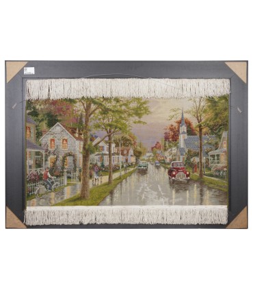 تابلو فرش دستباف منظره توماس تبریز کد 910092