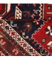 فرش دستباف قدیمی سه و نیم متری سیرجان کد 130506