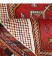 فرش دستباف قدیمی چهار متری سیرجان کد 130530