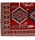 فرش دستباف قدیمی چهار متری لری کد 130531