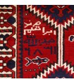 فرش دستباف قدیمی چهار متری لری کد 130531