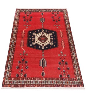 فرش دستباف قدیمی سه و نیم متری سیرجان کد 130535