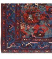 فرش دستباف قدیمی ذرع و نیم زنجان کد 130549